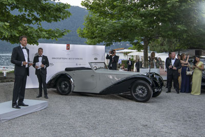 1937 Bugatti 57S with Coachwork by Vanvooren